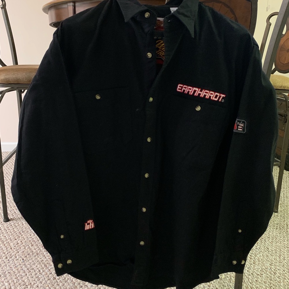 Dale Earnhardt Embroidered Button Up NASCAR